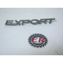 Emblem Schriftzug Export Porsche