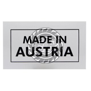 Aufkleber Made in A