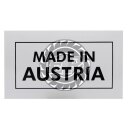 Aufkleber Made in Austria, original war 1 Stk links auf...