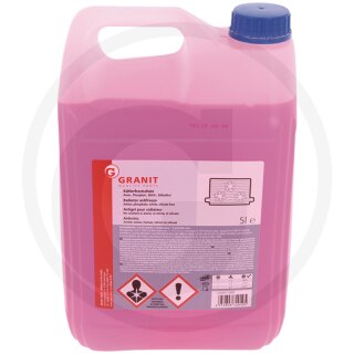 Kühlerfrostschutz silikatfrei  rot / violett 5 Liter
