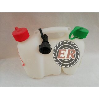 Doppelkanister 5,5L/3L transparent