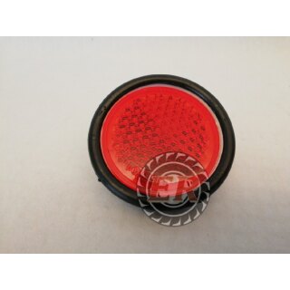 Rückstrahler 50 mm - mit Schutzring