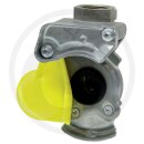 Wabco Kupplungskopf M22 x 1,5 gelb, Bremsleitung