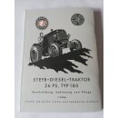 Beschreibung, Bedienung und Pflege Steyr Typ 180, 26 PS