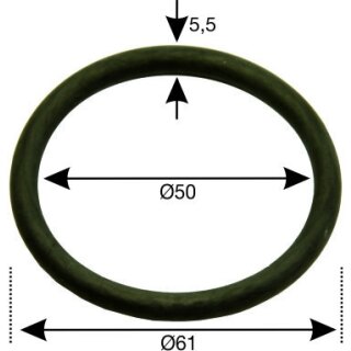 O-Ring zu Steyr Vorderachse 49X5,5mm