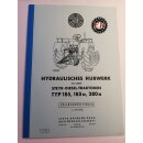 Teileverzeichnis Hydraulisches Hubwerk zu Steyr Typ 185,...