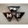 Schriftzug Massey Ferguson 35 Frontgrill  Emblem