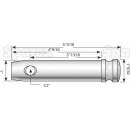 Oberlenkerbolzen Ø 25 x 97 mm Kat. 2 für Massey Ferguson