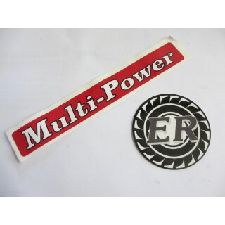 Aufkleber / Schild Multi-Power MF