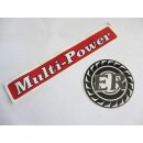 Aufkleber / Schild "Multi-Power" MF