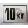 Tafel Höchstgeschwindigkeit 10 km/h ALU