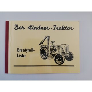 Ersatzteilliste Lindner Traktor