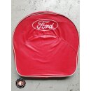 Sitzkissen Ford mit Logo rot