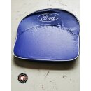 Sitzkissen mit Logo blau