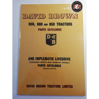 Ersatzteilliste / Part Catalogue David Brown