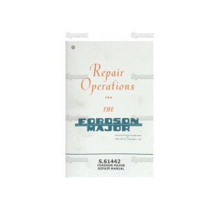 Reparaturhandbuch Fordson Major (englisch)