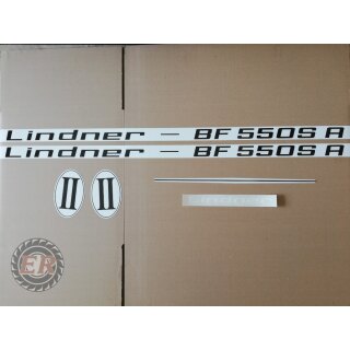 Aufkleber SET Lindner BF 550S A