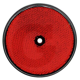 Rückstrahler, rot Ø 85 mm, 2 Stk.
