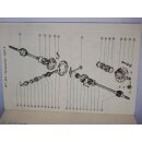 Tellerrad Z=39 und Triebling Z=8  für Warchalowski Allradachse WT 30 A u. WT 32 A