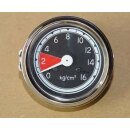 Öldruckmanometer 0-16 bar rot/schwarz, Mechanisch...