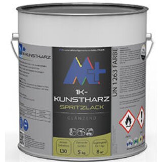 MPLUS 1K-Kunstharz spritzlack, 5l, L30, RAL 2008, hellrotorange