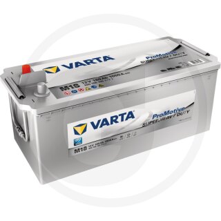 Batterie 12V, 180Ah, 1000A, Promotive Super Heavy Duty VARTA      513 x 223 x 223 mm