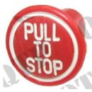 Stopknopf/Abstellzugknauf/Pull to Stop rot MF