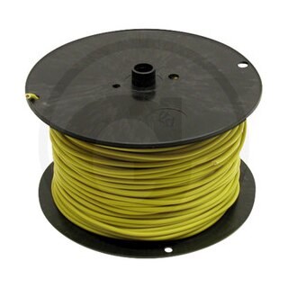 Kabel gelb, Querschnitt 1x1,5 mm²  Rollenlänge 100 m