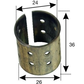 Buchse Metall für Bremswelle Steyr