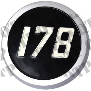 Logo / Emblem / Typenschild Massey Ferguson 178