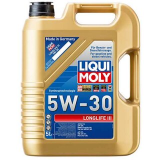 Longlife Motoröl synthetisch  III 5W-30 5l Kanister
