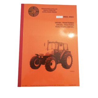 Ersatzteilkatalog/Teileverzeichnis Steyr 952,963, CASE IH CS52/CS63
