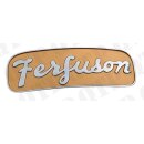 Emblem vorne gold und chrom "Ferguson"