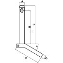 Bolzen mit Handgriff 22x123mm