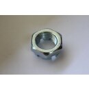 Kronenmutter, niedriges Modell, DIN937, M20x1,50, Stahl verzinkt, Klasse 8