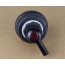 Blinkerschalter / Drehschalter 2-kreis mit roter Kontrollleuchte im Griff.