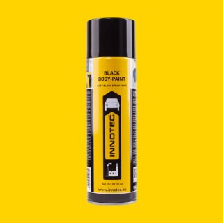 Decklack / Spray Schwarz-Matt, 500 ml