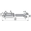 Hubstrebe links, M22 x 1,5 passend für Steyr 8055.